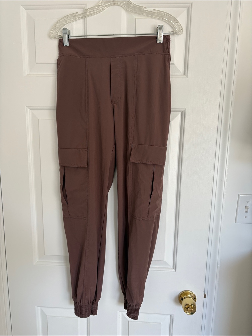 Athleta Cargo Jogger Pants - Brown